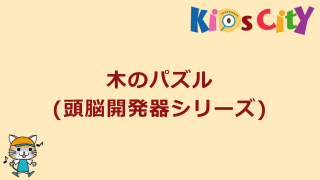 木のパズル　(頭脳開発器シリーズ)